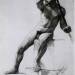 Male Nude Seated on a Pedestal